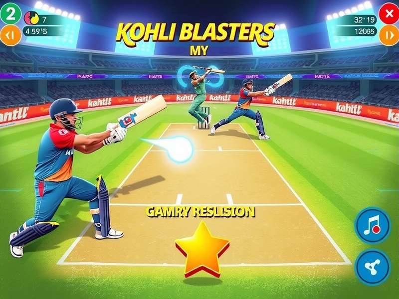 Kohli Blasters Gameplay Features